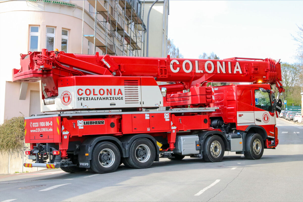 51-2200 - WSI - Volvo FMX 8x4 mit Liebherr LTF 1060-4.1 Mobilkran - Colonia - D